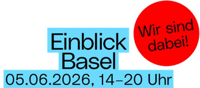 Einblick Basel Event 05.06.2026 mit rotem Kreis, Wir sind dabei!