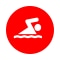 Schwimmende Person
