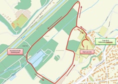 Waldlauf Lange Erlen Originalstrecke