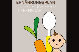 Ernährungsplan für das erste Lebensjahr.