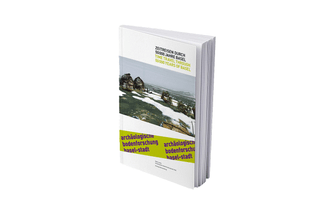 Buch mit archäologischem Landschaftsbild auf dem Cover.