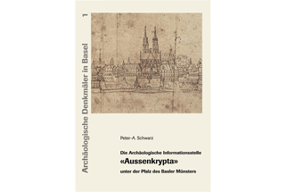 Buchcover mit Zeichnung des Basler Münsters und Titeltext.