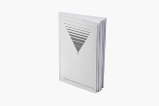Buch mit minimalistischem Coverdesign, Linienmuster in Grauform auf Weiss und dem Titel: "Jahresbericht der Archäologischen Bodenforschung des Kantons Basel-Stadt 1992"