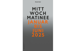 Plakat mit Text 'Mittwoch Matinee Januar bis Juni 2025'.