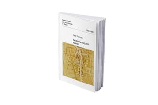 Buch über Die Kleinfestung von Rheine mit historischem Kartenumschlag.