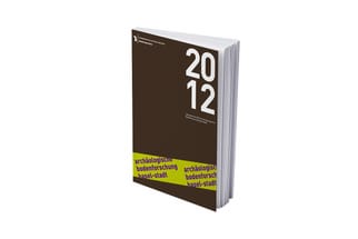 Buchcover mit Titel: "Jahresbericht der Archäologischen Bodenforschung Basel-Stadt 2012"