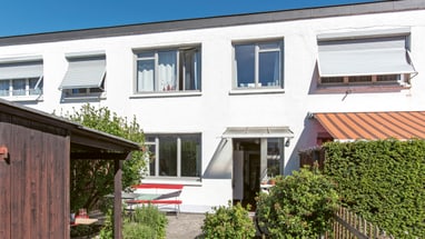 Haus von Artaria & Schmidt in der WOBA-Siedlung Eglisee.