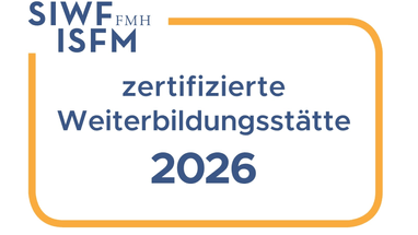 SIWF ISFM zertifizierte Weiterbildungsstätte 2026.