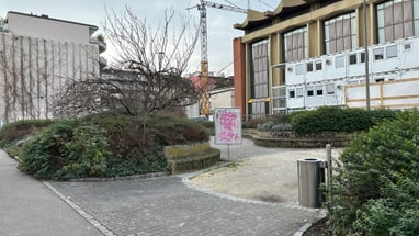 altes Foto von IWB Platz