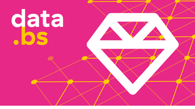 Logo von data.bs mit Diamant auf rosa Hintergrund.