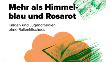 Ausschnitt des Titelbilds der Broschüre «Mehr als Himmelblau und Rosarot»t