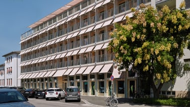 Aussenansicht Umnutzung Hochbergerstrasse 158