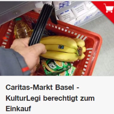 Caritas-Markt - Einkaufen mit der KulturLegi