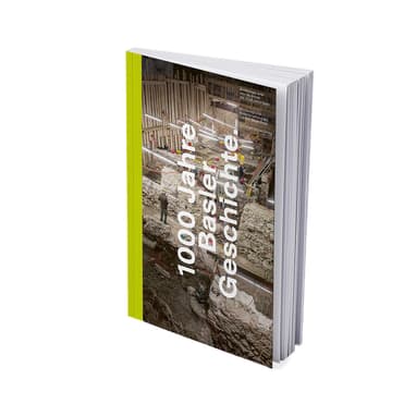 Buch mit Titel '1000 Jahre Basler Geschichte'.