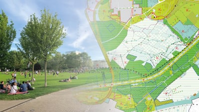 St. Johanns-Park und Landschaftsrichtplan Landschaftspark Wiese