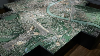 Ausschnitt Stadtmodell Basel