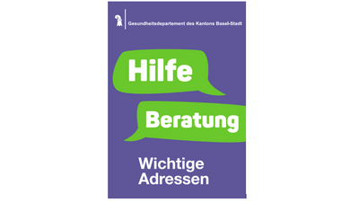Lila Cover mit grünen Sprechblasen und Text.