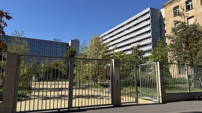 Ansicht von der Schwarzwaldallee aus