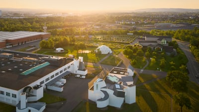 View of the Vitra Campus.