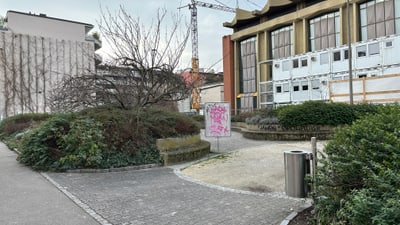 altes Foto von IWB Platz