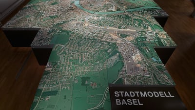 Stadtmodell von Basel, Gesamtansicht