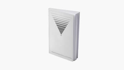 Buch mit minimalistischem Coverdesign, Linienmuster in Grauform auf Weiss und dem Titel: "Jahresbericht der Archäologischen Bodenforschung des Kantons Basel-Stadt 1992"