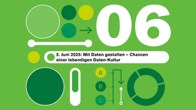 Daten-Dialog Ausgabe 6 vom 05.06.25 zum Thema «Mit Daten gestalten ‒ Chancen einer lebendigen Daten-Kultur»