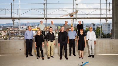 Gruppenfoto der Geschäftsleitung von Städtebau & Architektur