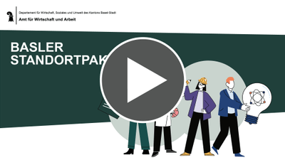 Ein Video zur Erklärung des Basler Standortpakets. Die Informationen entsprechen den hier auf der Webseite und den verlinkten Unterseiten angegebenen.