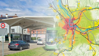 Zoll Burgfelden und Synthesekarte Agglomerationsprogramm Basel