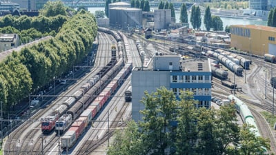 Hafenbahn und Klybeckquai (2017)