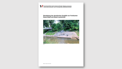 Bericht mit Foto eines Parks in Basel-Stadt und Basel-Landschaft.