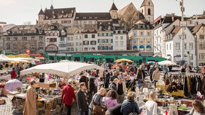 Flohmarkt Barfüsserplatz