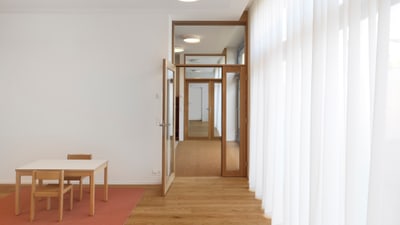 Blick in die Türe