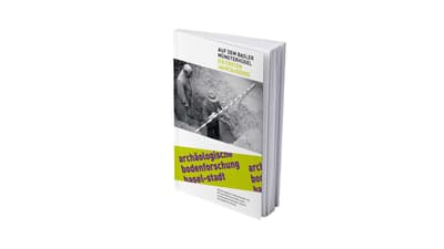 Buchcover über archäologische Bodenforschung in Basel-Stadt.