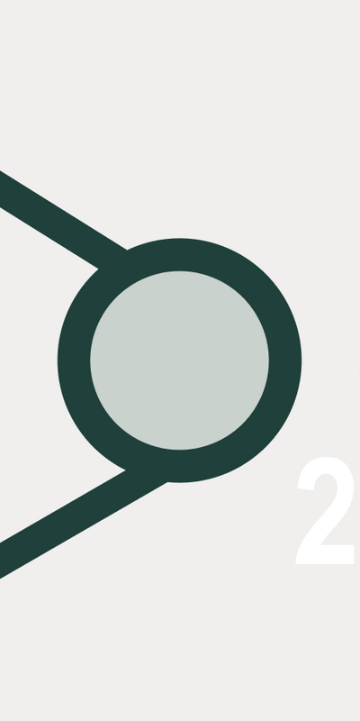 Abstraktes Design mit den Zahlen 3 und 2025.