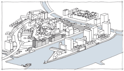 Bestand Ostquai (©Baukontor Architekten)