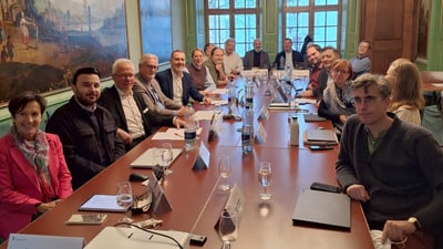 Treffen der grossrätlichen Regiokommission und einer Vertretung der Stadt Lörrach in Basel
