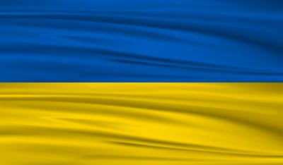 Ukraine Flagge