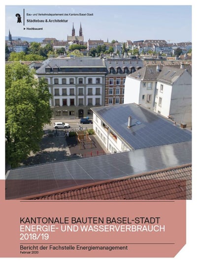 Deckblatt Energiebericht 2018/2019