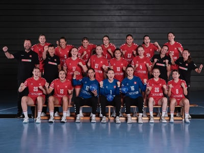 Die Schweizer Handball-Nationalmannschaft (Foto: Adrian Ehrbar)