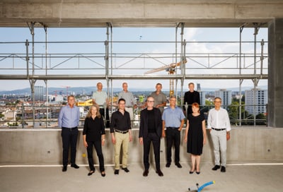 Gruppenfoto der Geschäftsleitung von Städtebau & Architektur