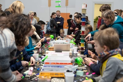 Bastelaktion an der Basler Museumsnacht 