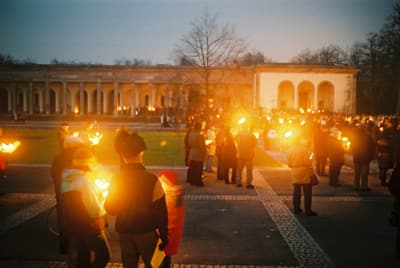 Weihnachtsfeier Friedhof Hoernli