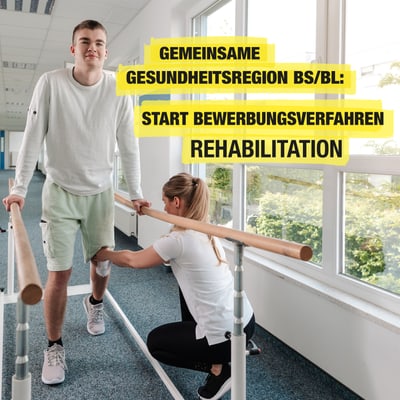 Start Bewerbungsverfahren Reha