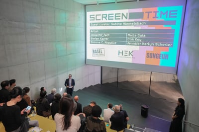 Ansprache von Regierungspräsident Dr. Conradin Cramer im SongEun Art Space in Seoul.